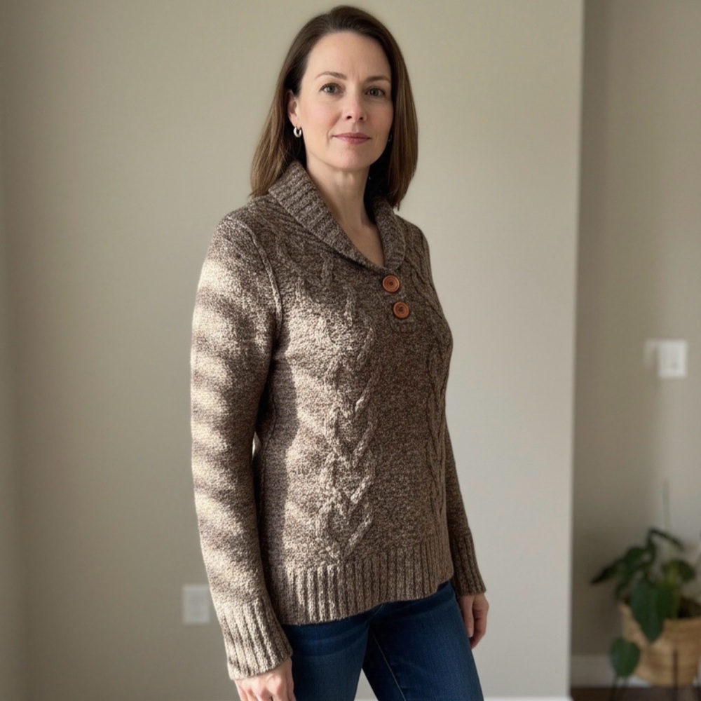 Columbia Women's Chestnut Cowl Neck Sweater